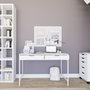 Hanah Home Duru 1600-47 Escritorio de Estudio Blanco